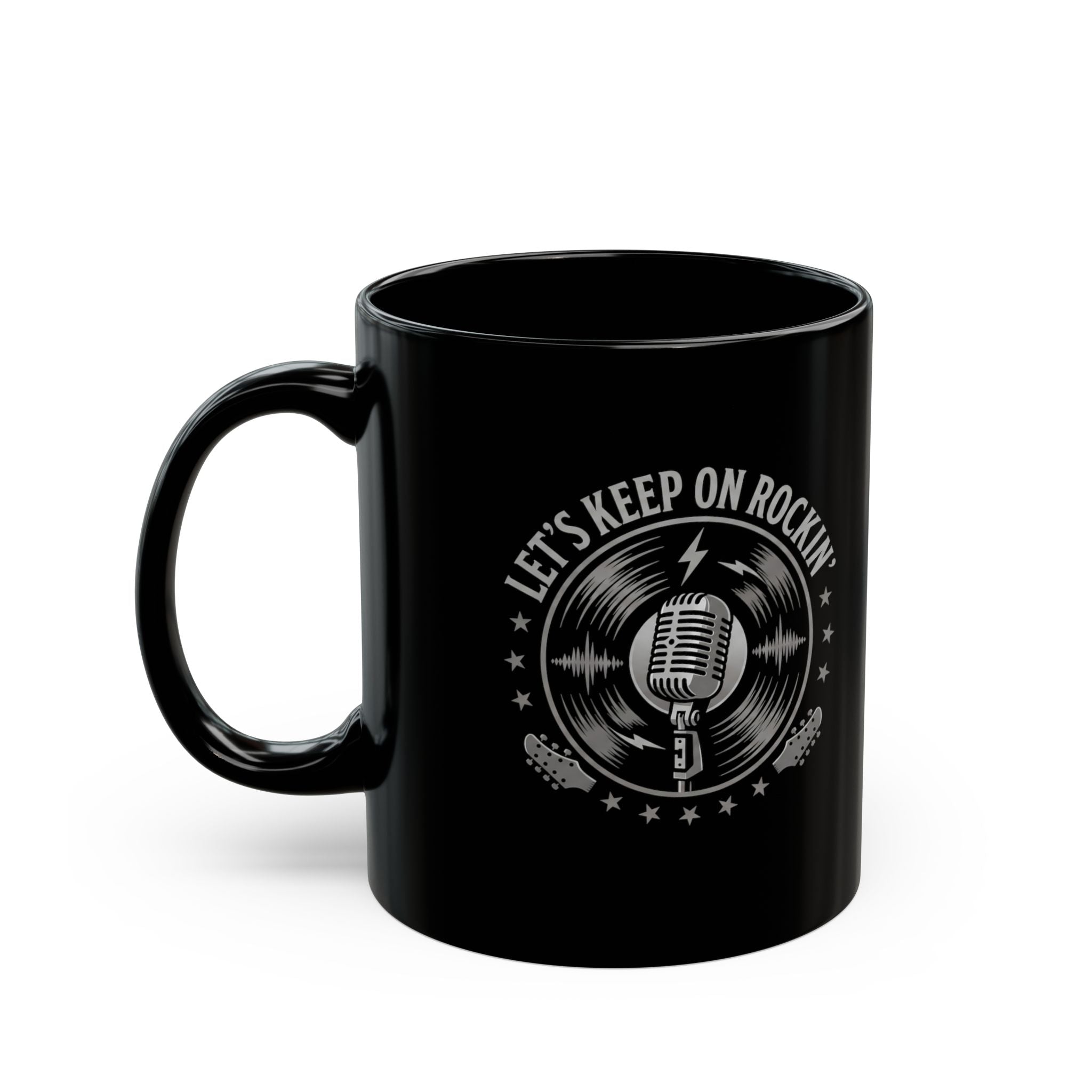 ROCKIN' | Black Mug (11oz, 15oz)