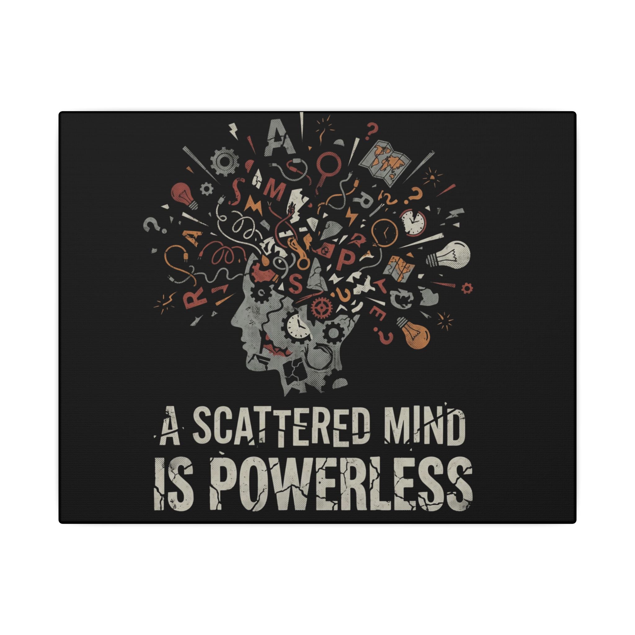 SCATTERMIND | Matte Canvas, Stretched, 0.75" (Multi-Size)