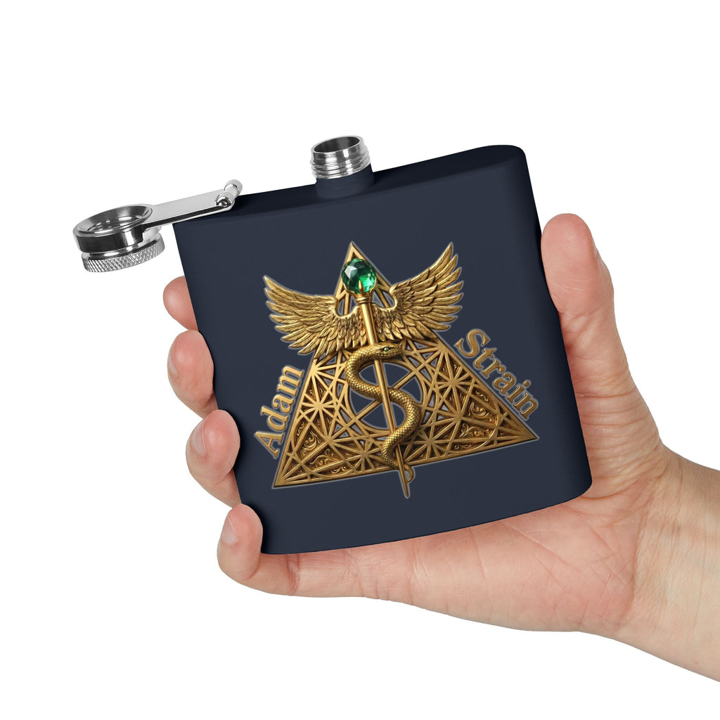 AS | Stainless Steel Flask, 6oz