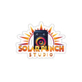SOLAR PUNCH (White) | Die-Cut Stickers