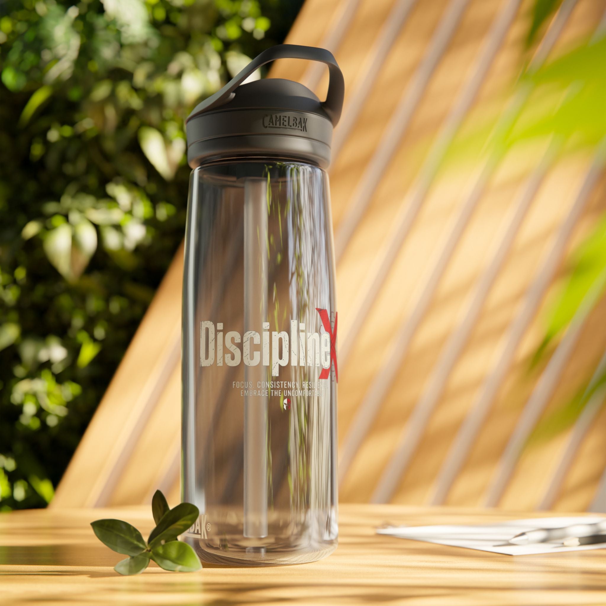 Discipline X | Water Bottle CamelBak Eddy® 20oz | Gym Motivation