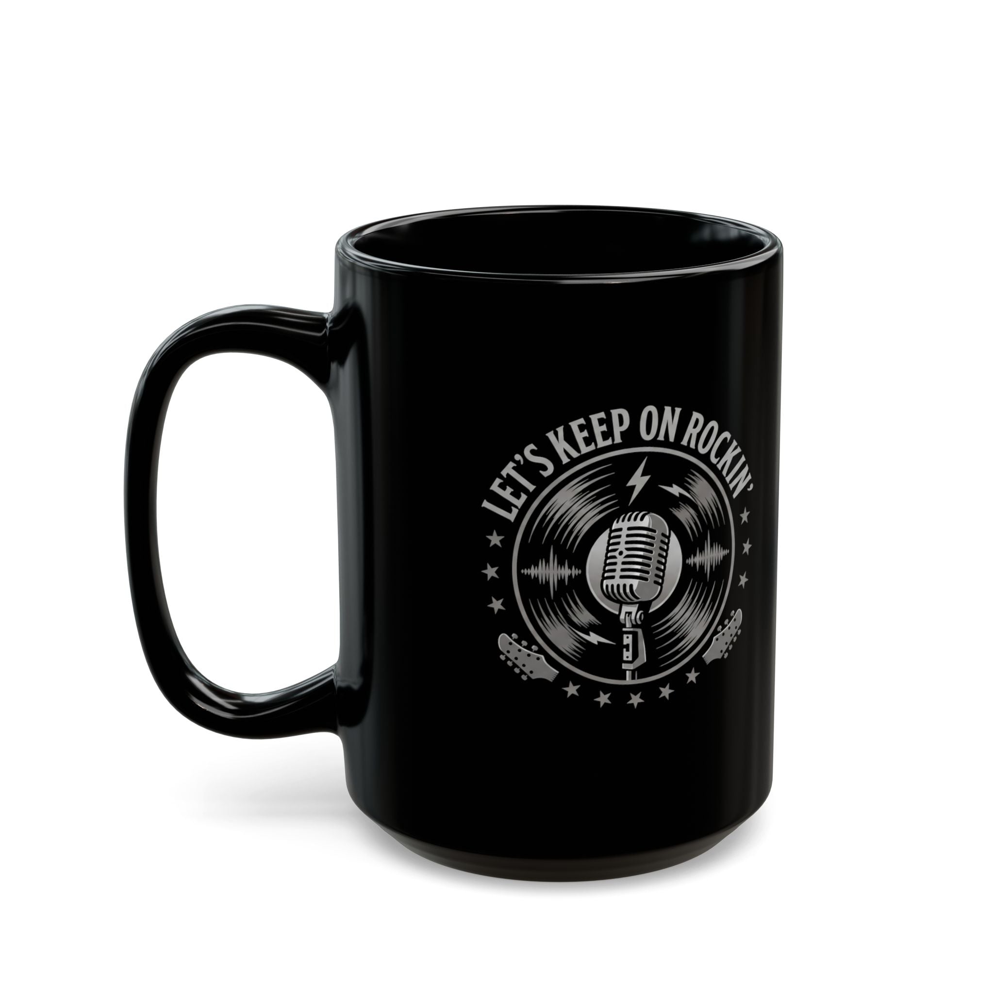 ROCKIN' | Black Mug (11oz, 15oz)