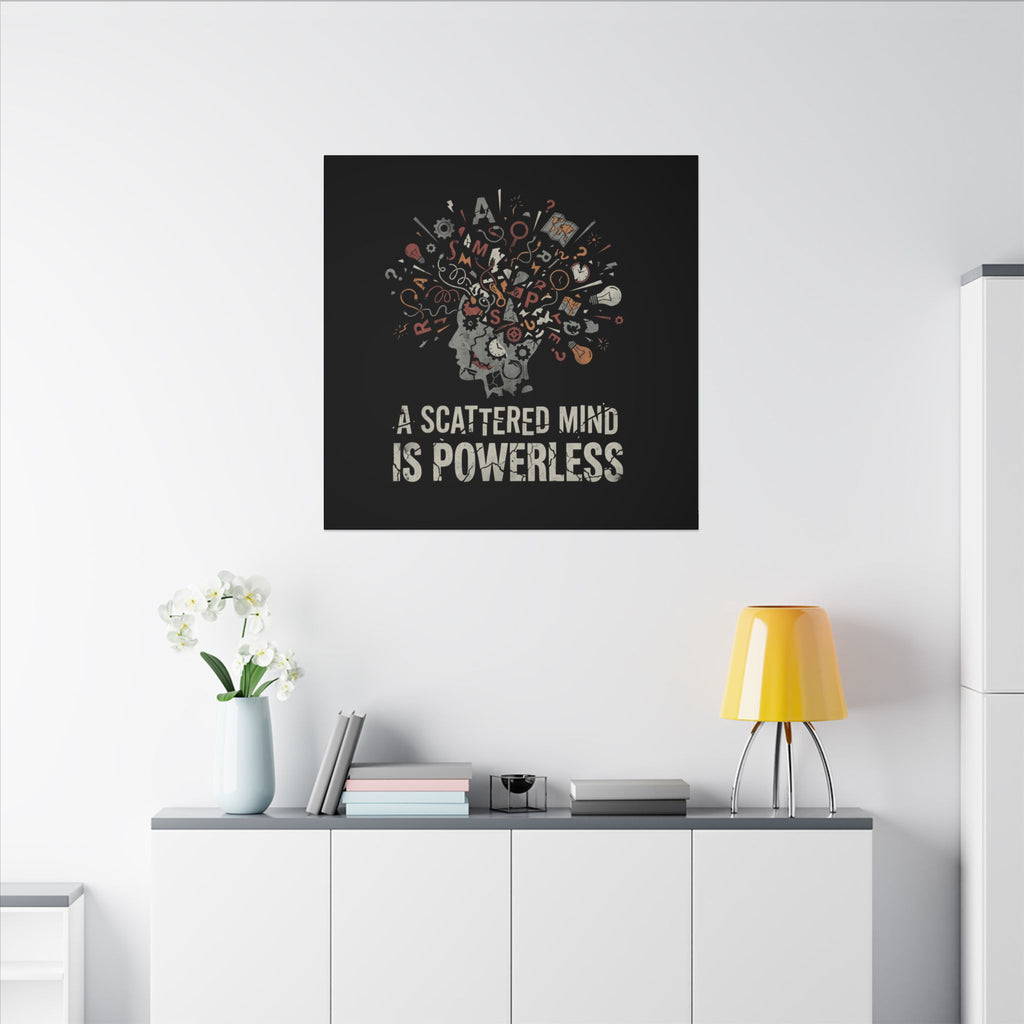 SCATTERMIND | Matte Canvas, Stretched, 0.75" (Multi-Size)