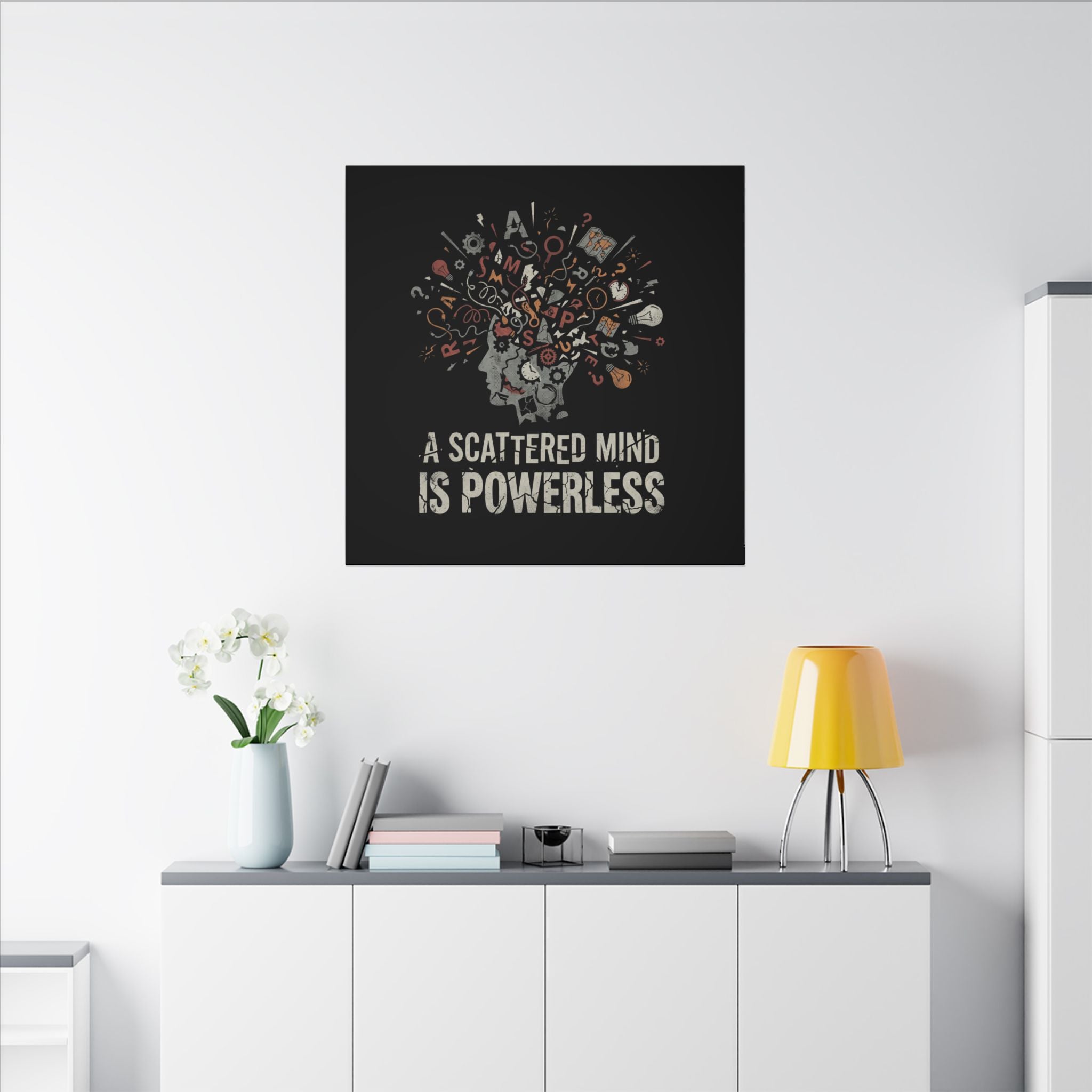 SCATTERMIND | Matte Canvas, Stretched, 0.75" (Multi-Size)