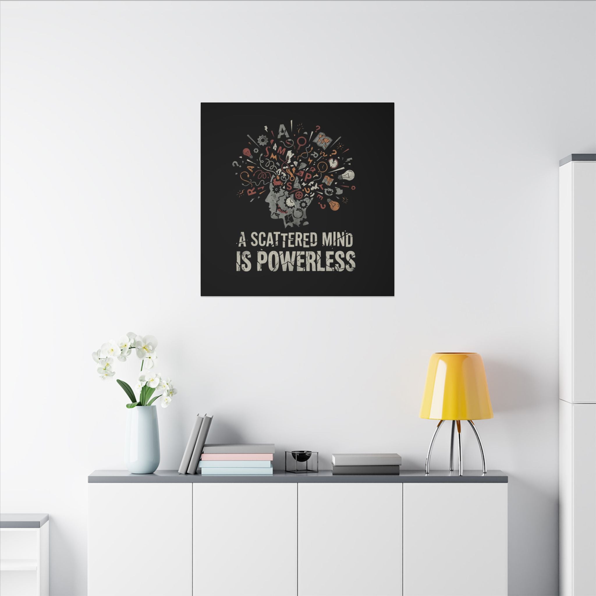 SCATTERMIND | Matte Canvas, Stretched, 0.75" (Multi-Size)