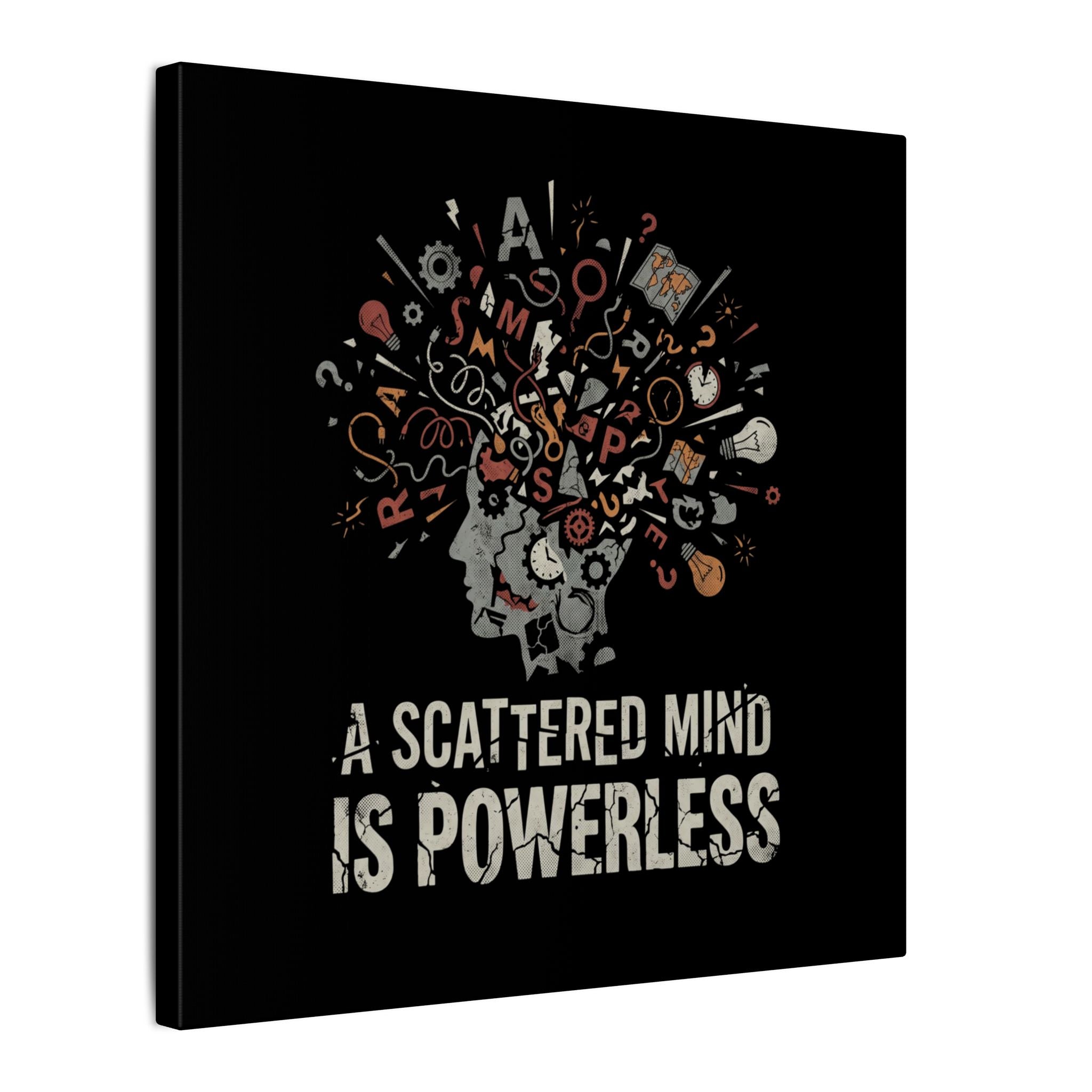 SCATTERMIND | Matte Canvas, Stretched, 0.75" (Multi-Size)