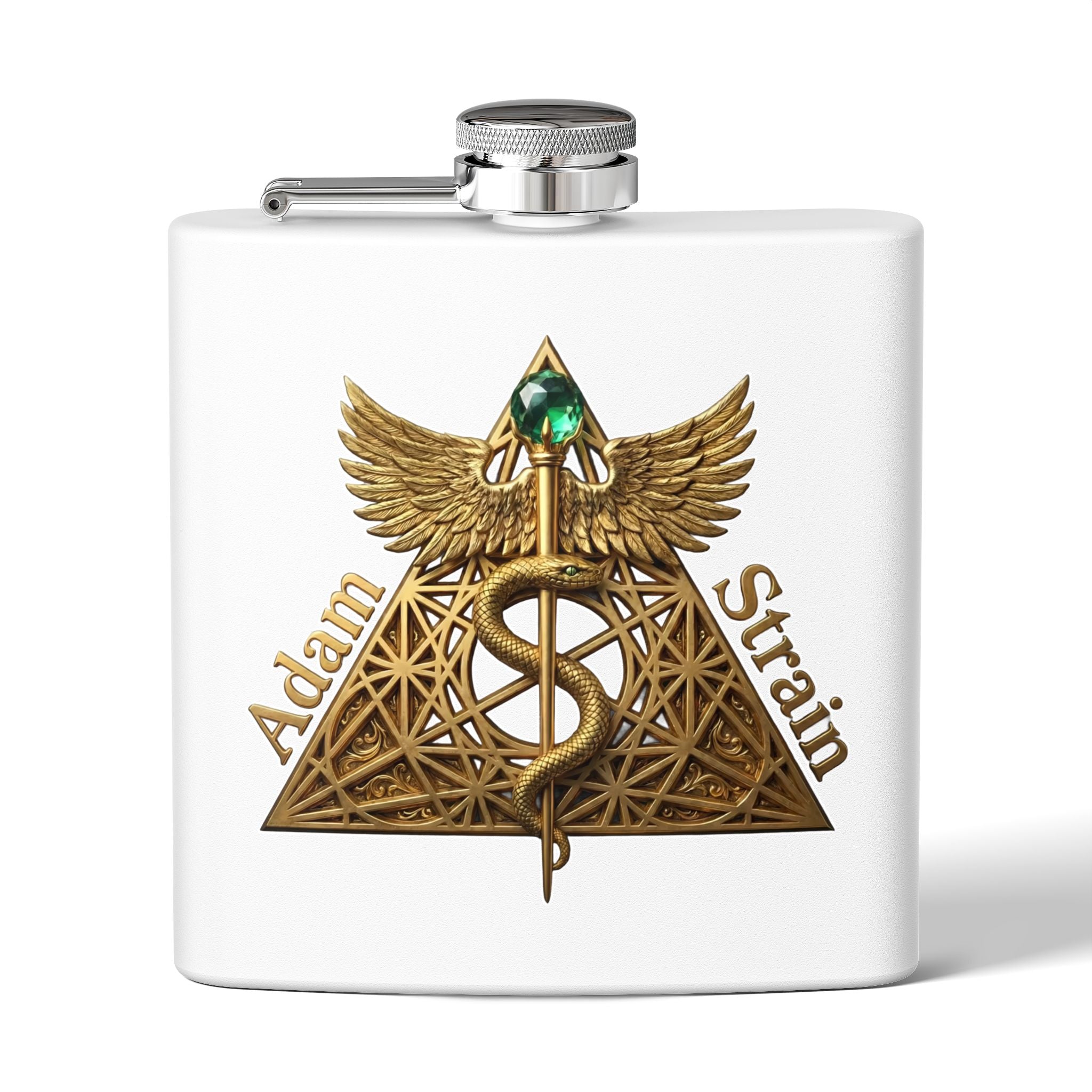 AS | Stainless Steel Flask, 6oz