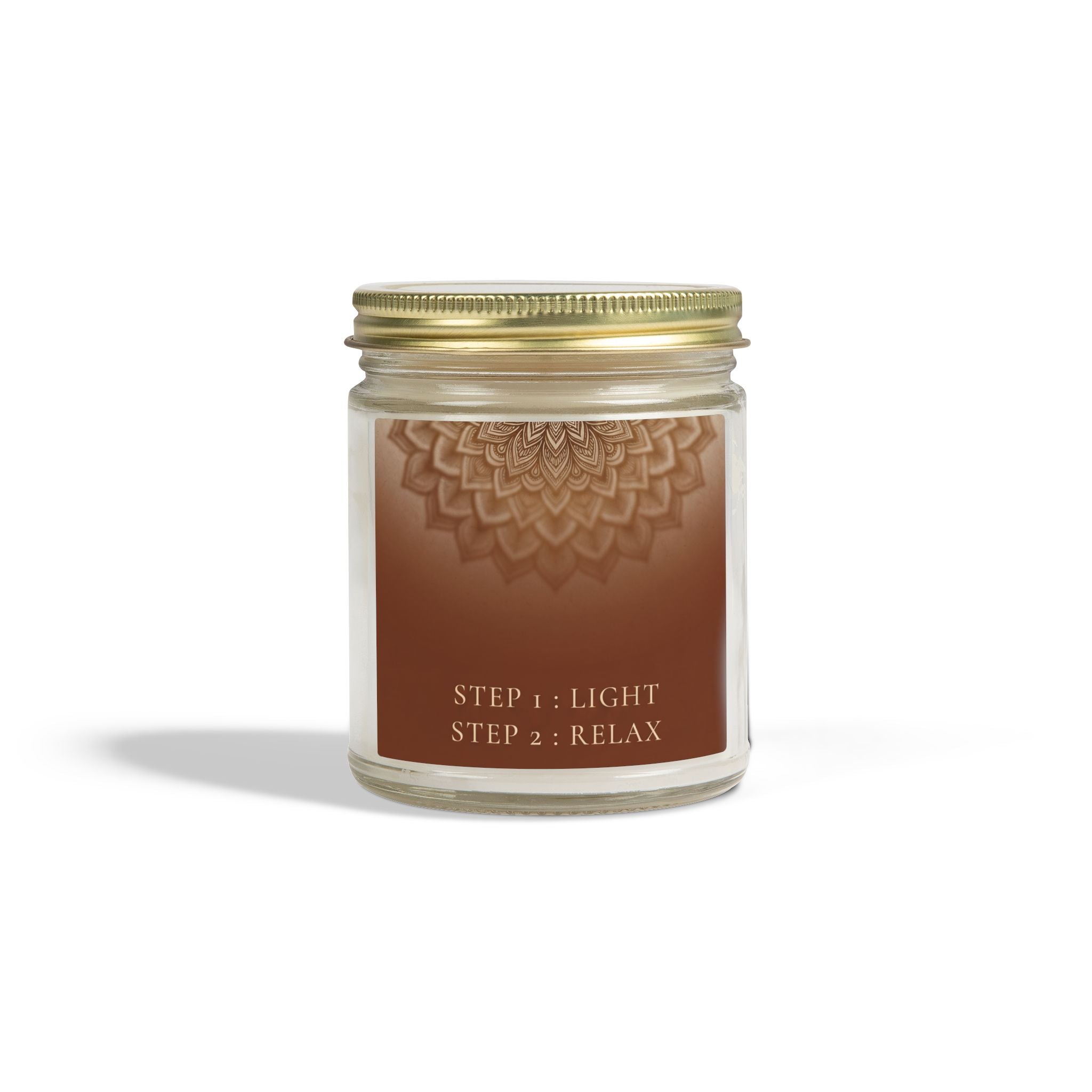 RELAX | Scented Candles, Coconut Apricot Wax (4oz, 9oz)