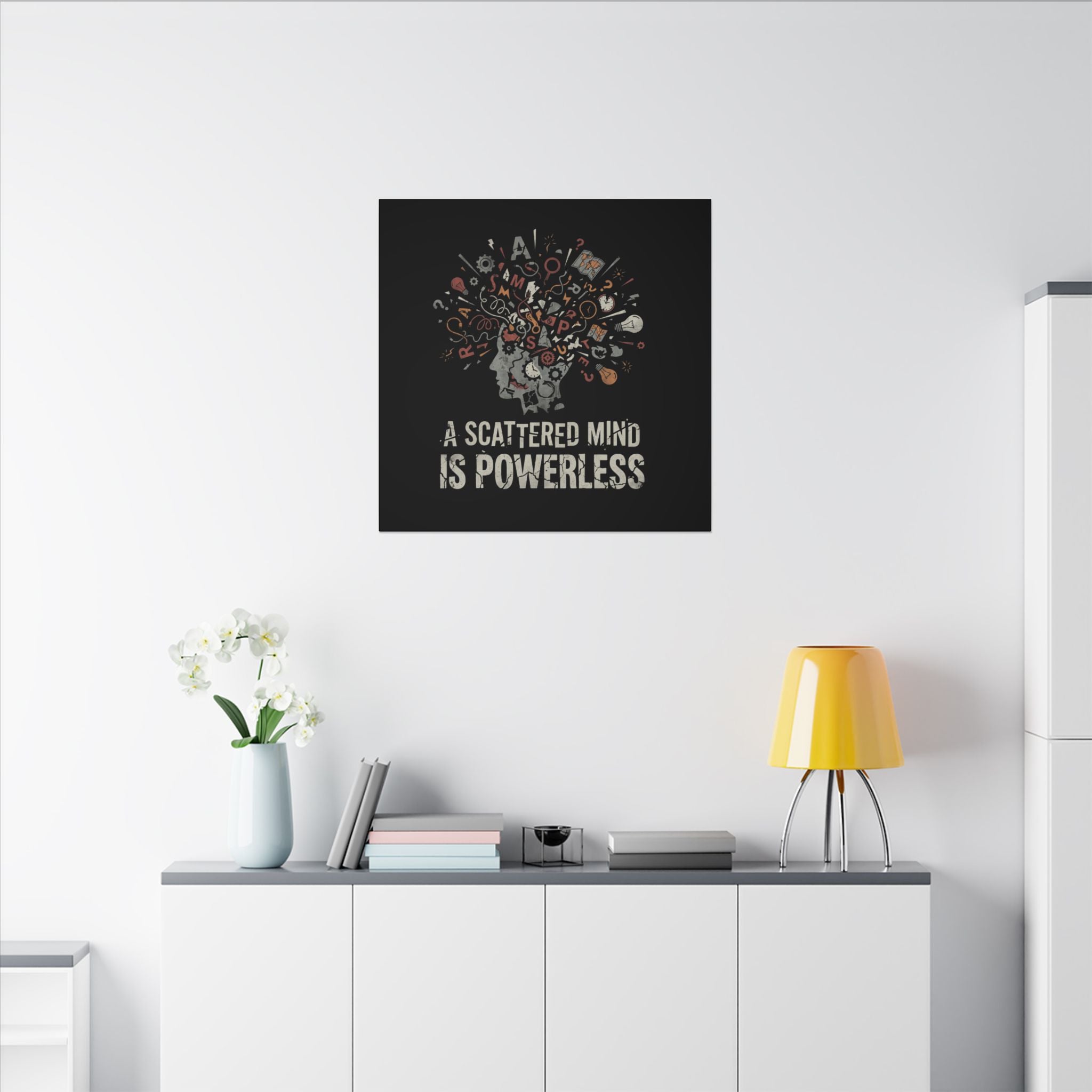 SCATTERMIND | Matte Canvas, Stretched, 0.75" (Multi-Size)