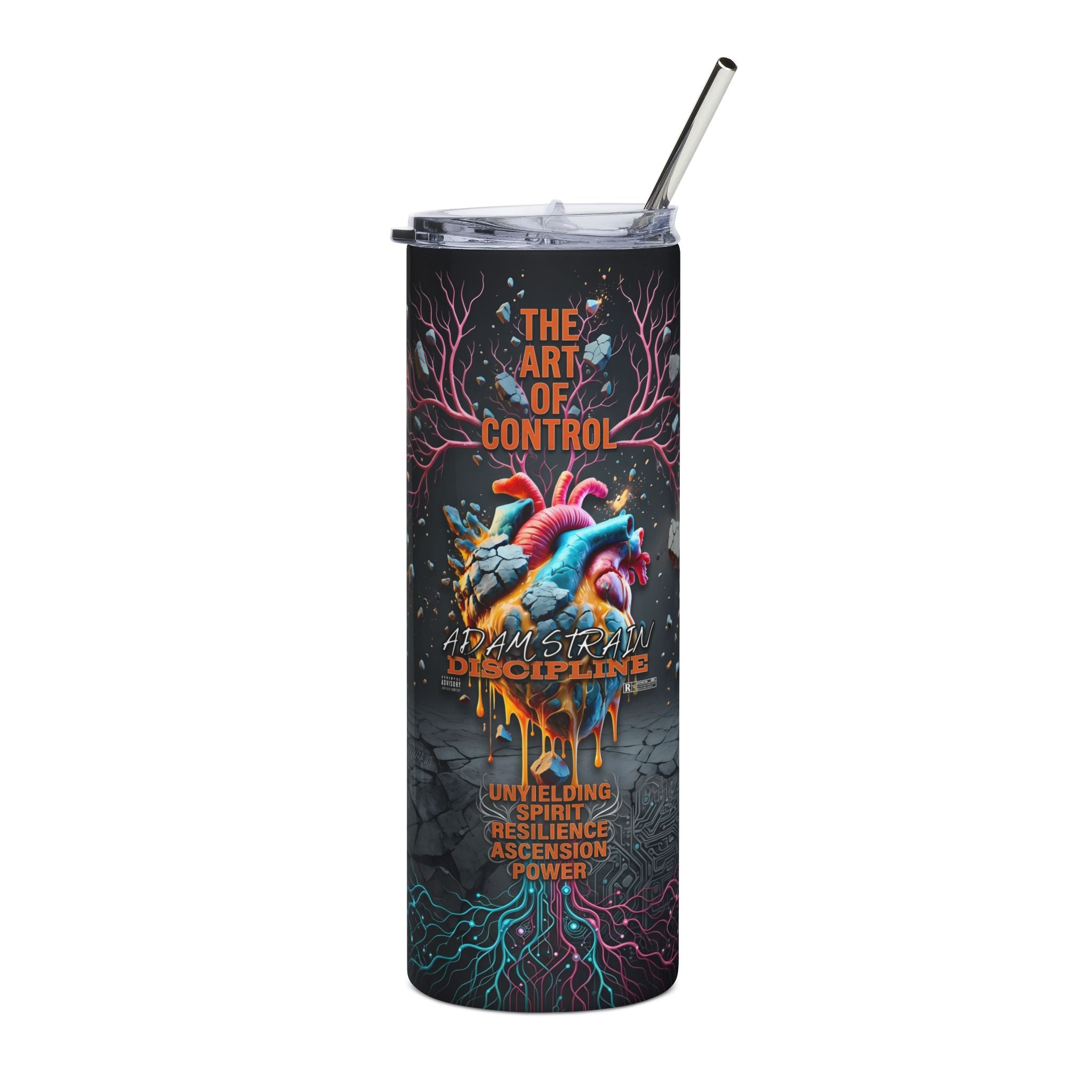 DISCIPLINE | Stainless Steel Tumbler, 20oz