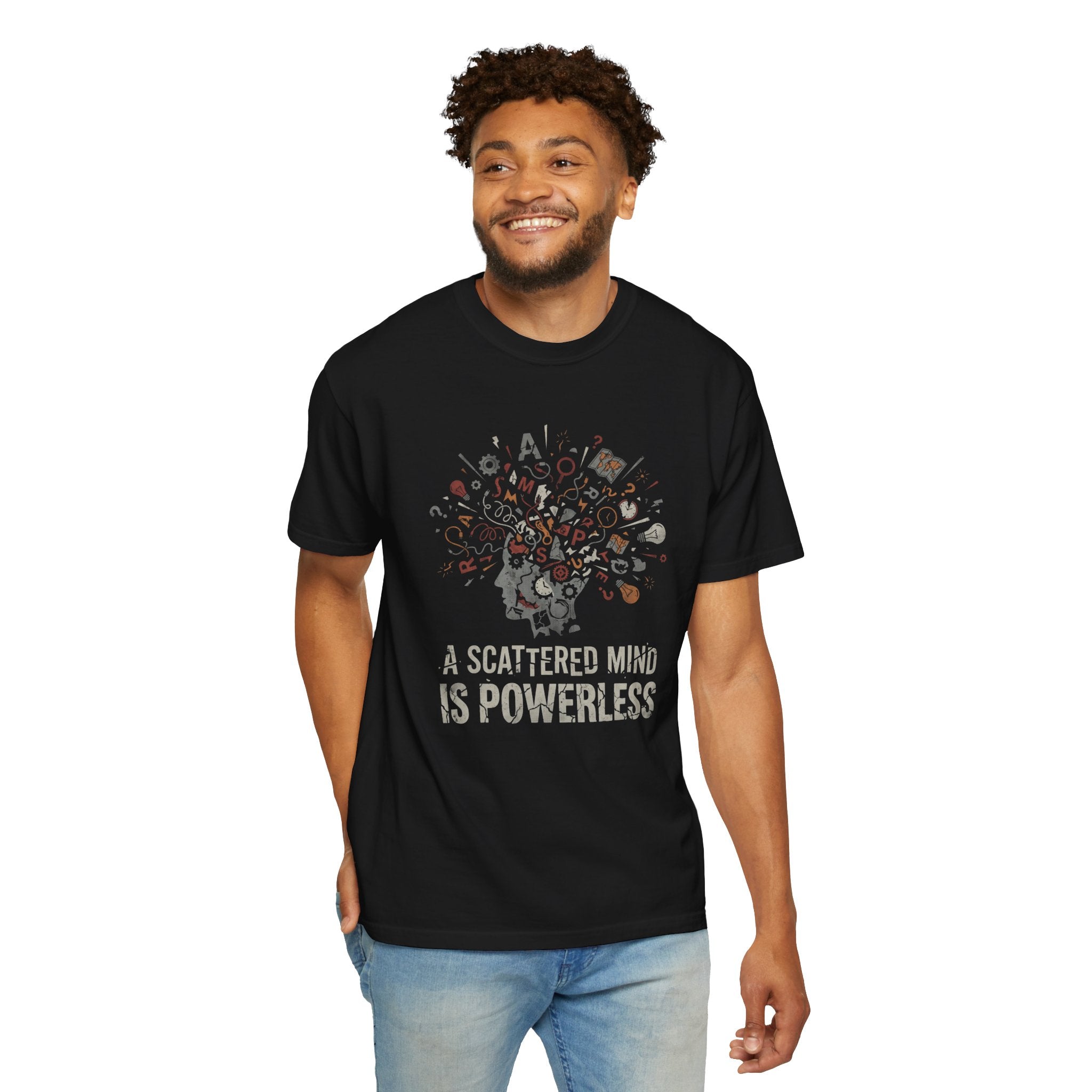 SCATTERMIND | Unisex Garment-Dyed T-shirt