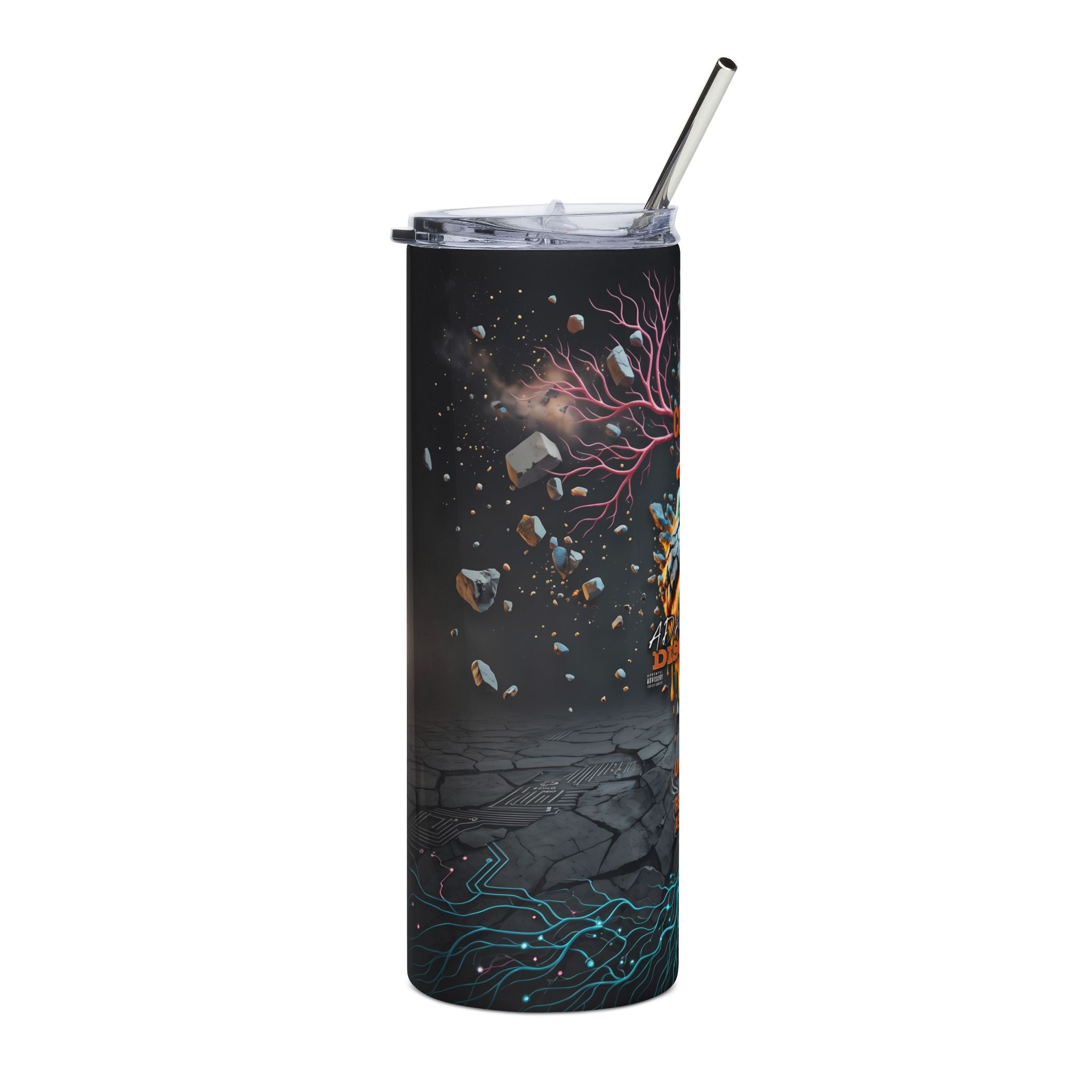 DISCIPLINE | Stainless Steel Tumbler, 20oz
