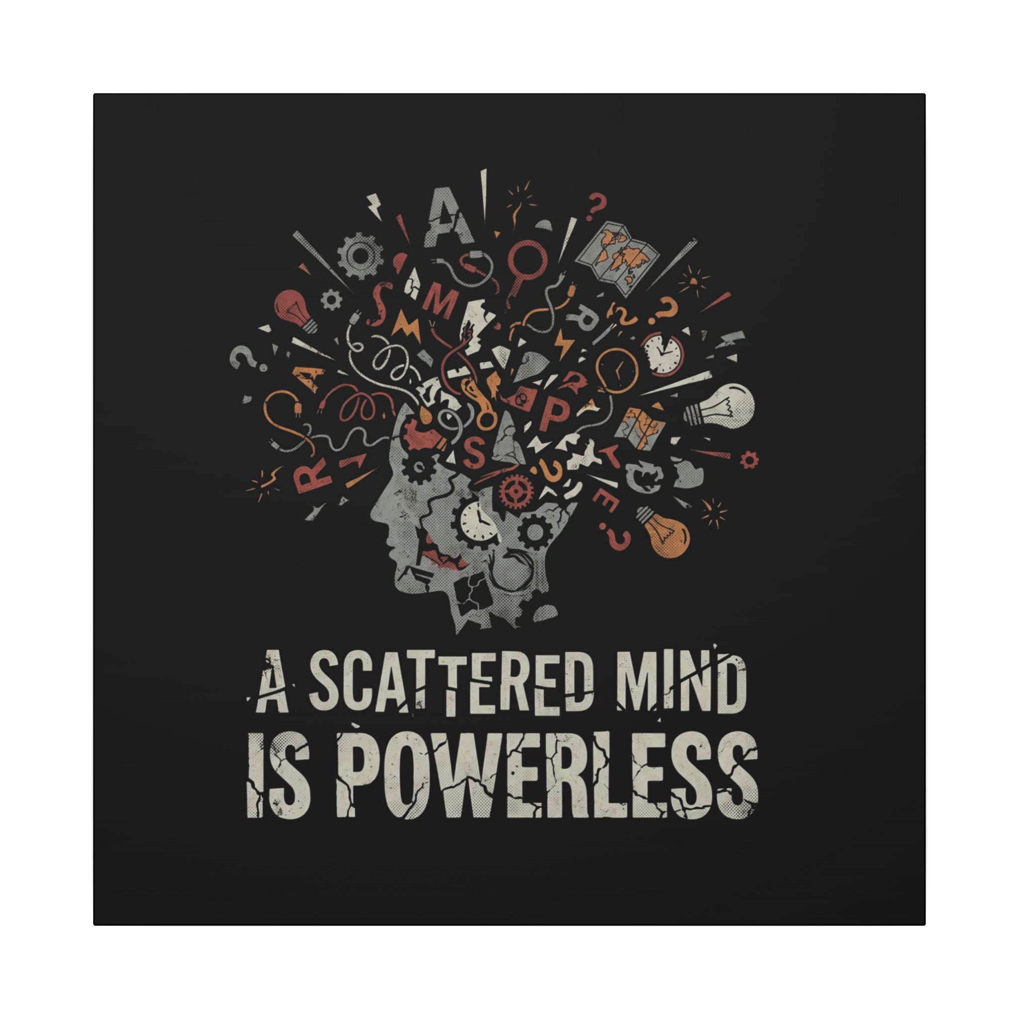 SCATTERMIND | Matte Canvas, Stretched, 0.75" (Multi-Size)