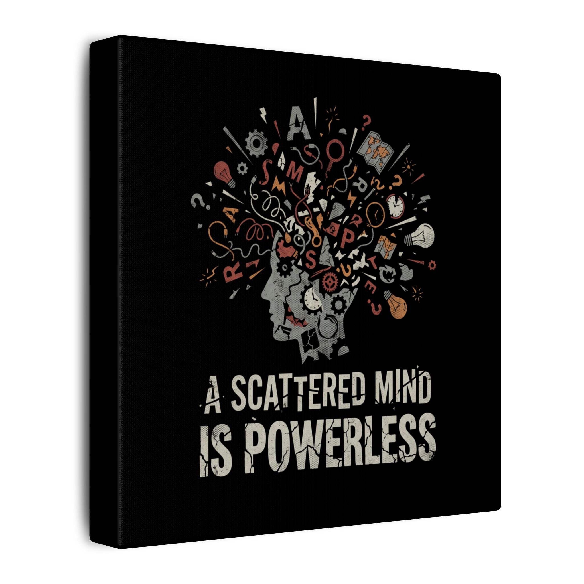 SCATTERMIND | Matte Canvas, Stretched, 0.75" (Multi-Size)