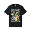 LIVING IS STRANGE | Unisex Garment-Dyed T-shirt