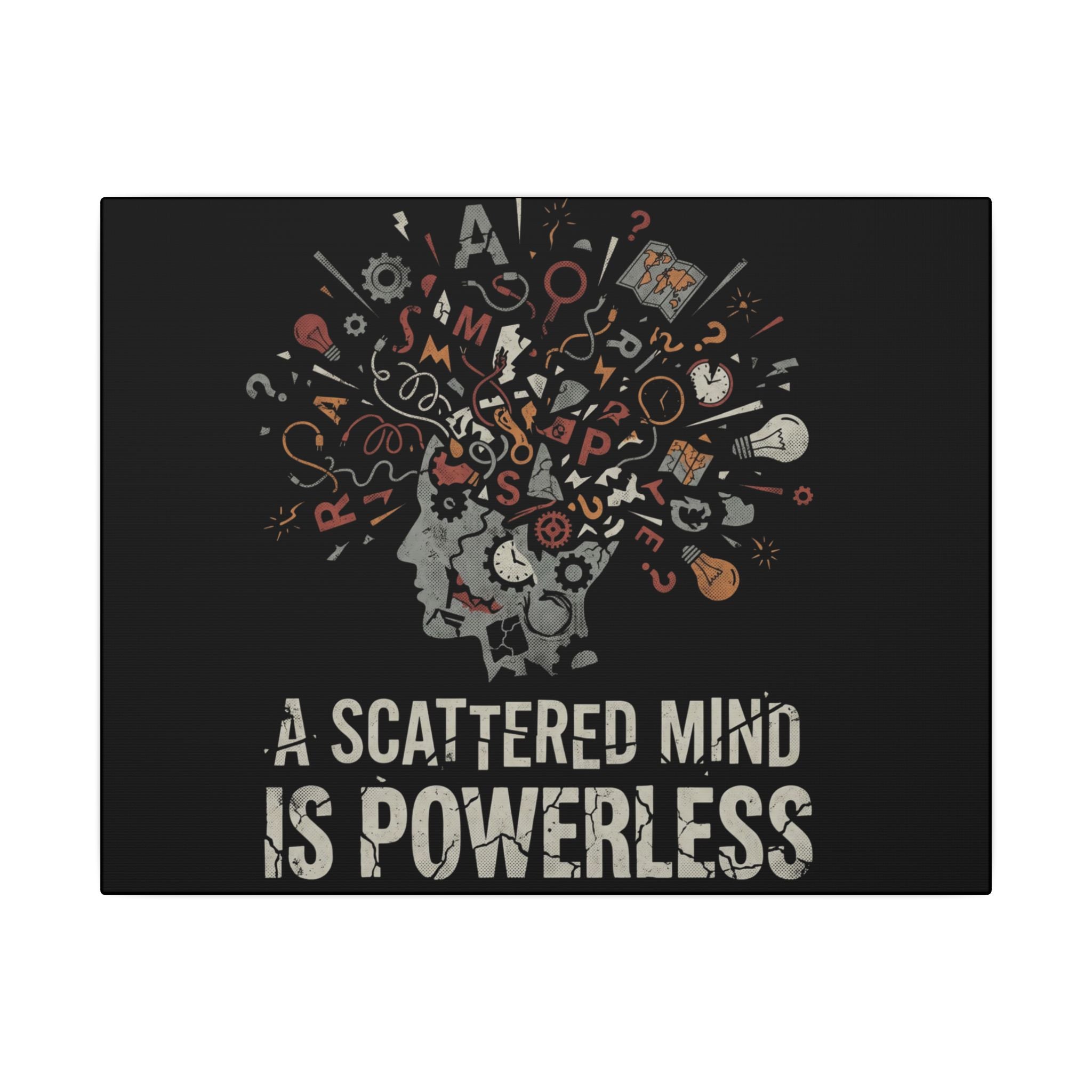 SCATTERMIND | Matte Canvas, Stretched, 0.75" (Multi-Size)