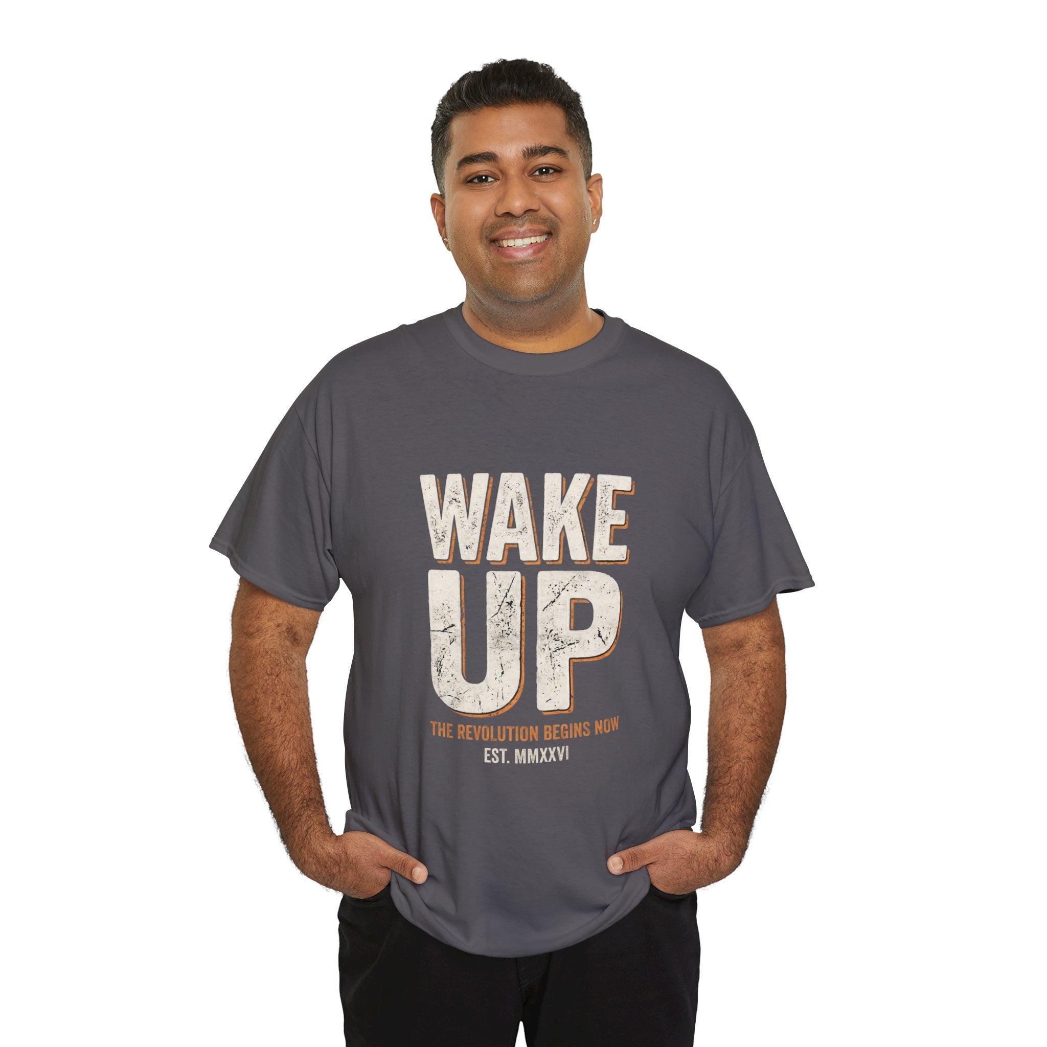 WAKE UP | Unisex Heavy Cotton Tee