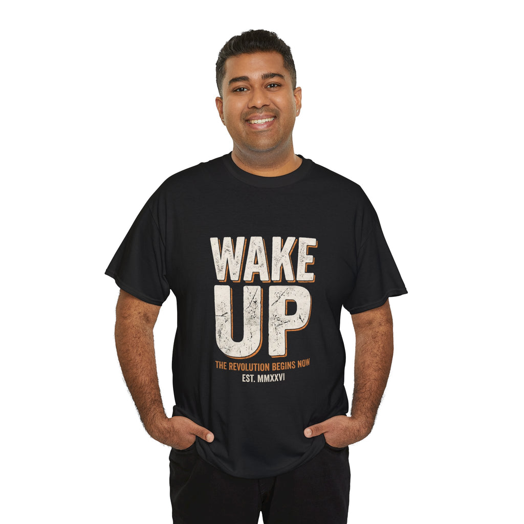 WAKE UP | Unisex Heavy Cotton Tee
