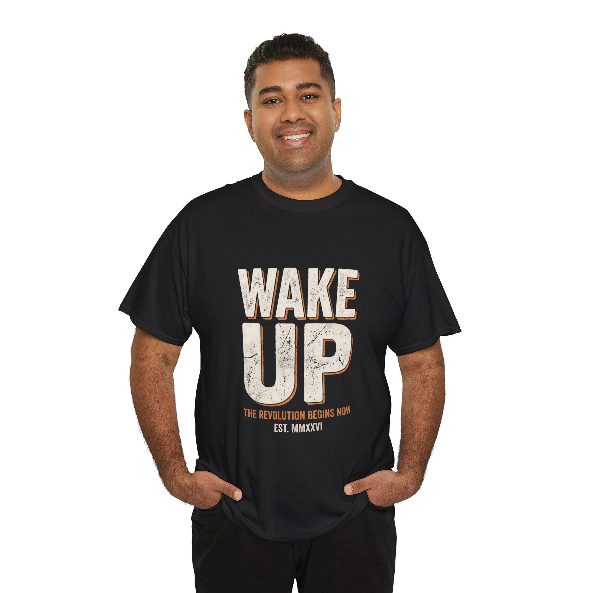WAKE UP | Unisex Heavy Cotton Tee