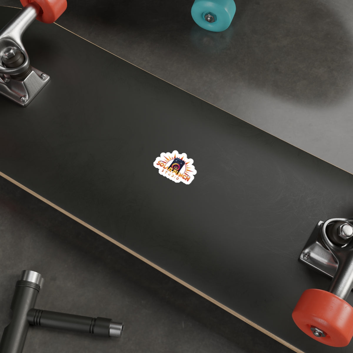 SOLAR PUNCH (White) | Die-Cut Stickers