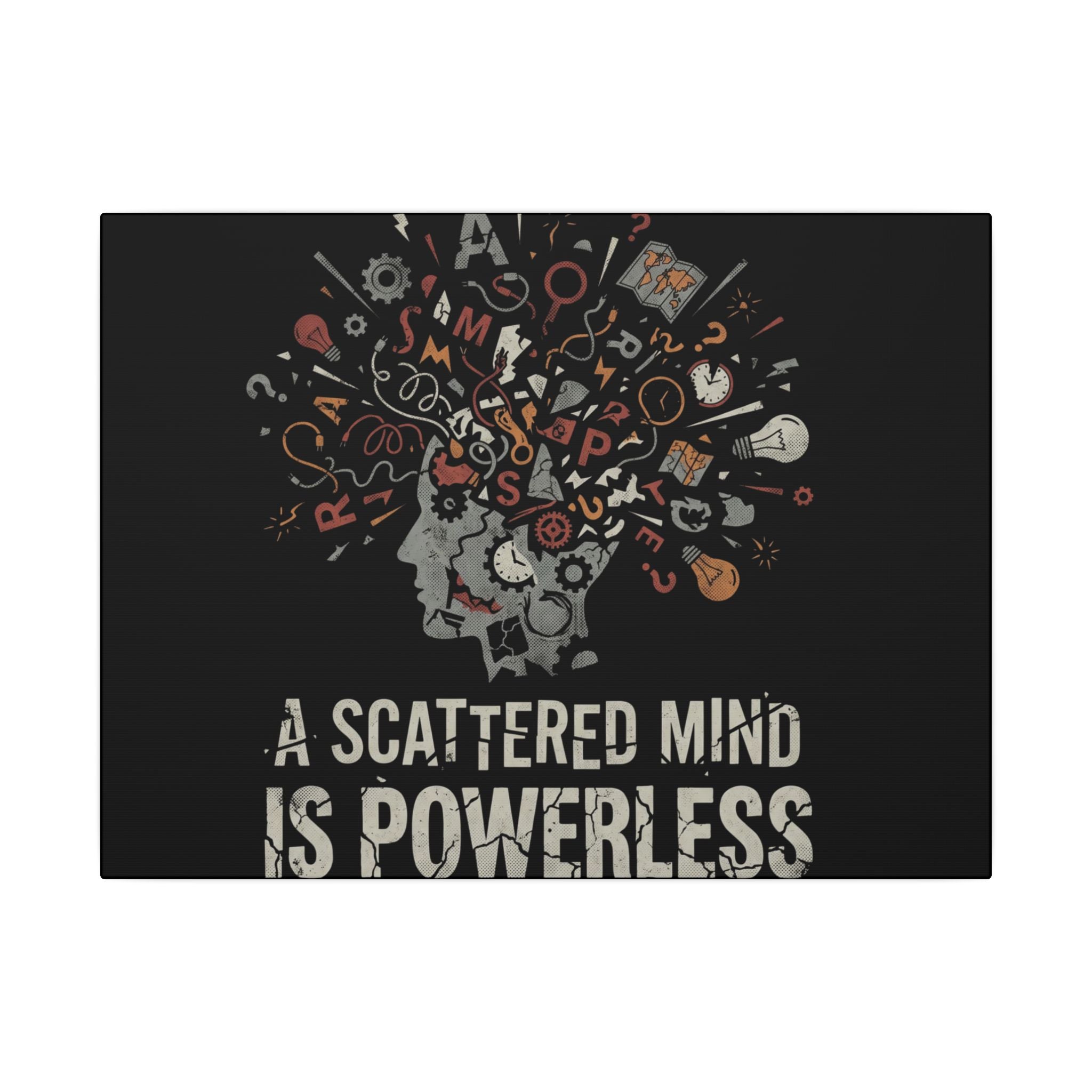 SCATTERMIND | Matte Canvas, Stretched, 0.75" (Multi-Size)