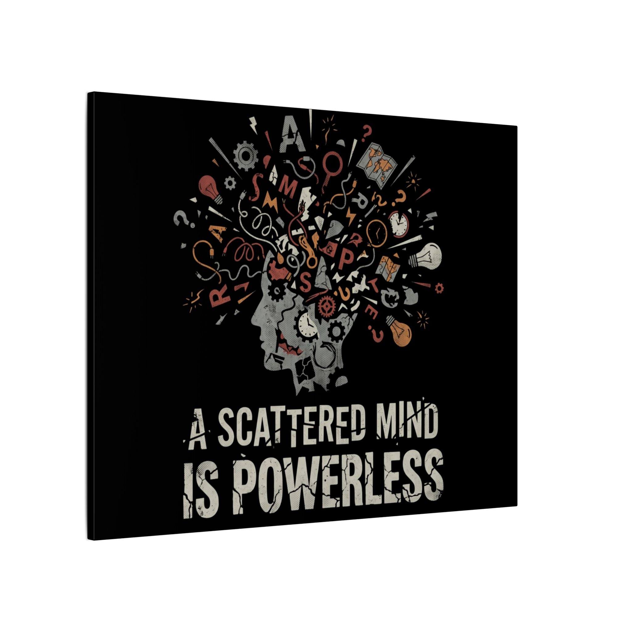 SCATTERMIND | Matte Canvas, Stretched, 0.75" (Multi-Size)