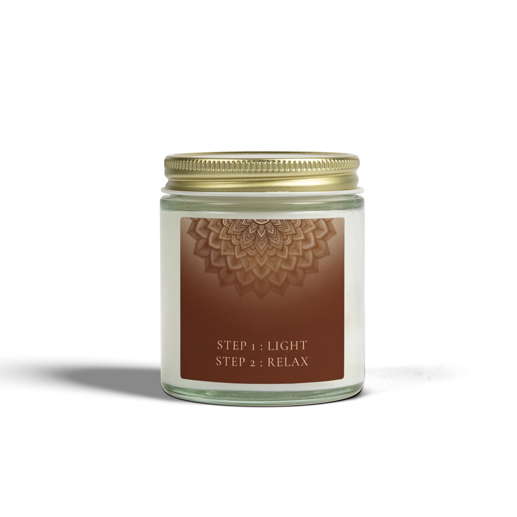 RELAX | Scented Candles, Coconut Apricot Wax (4oz, 9oz)