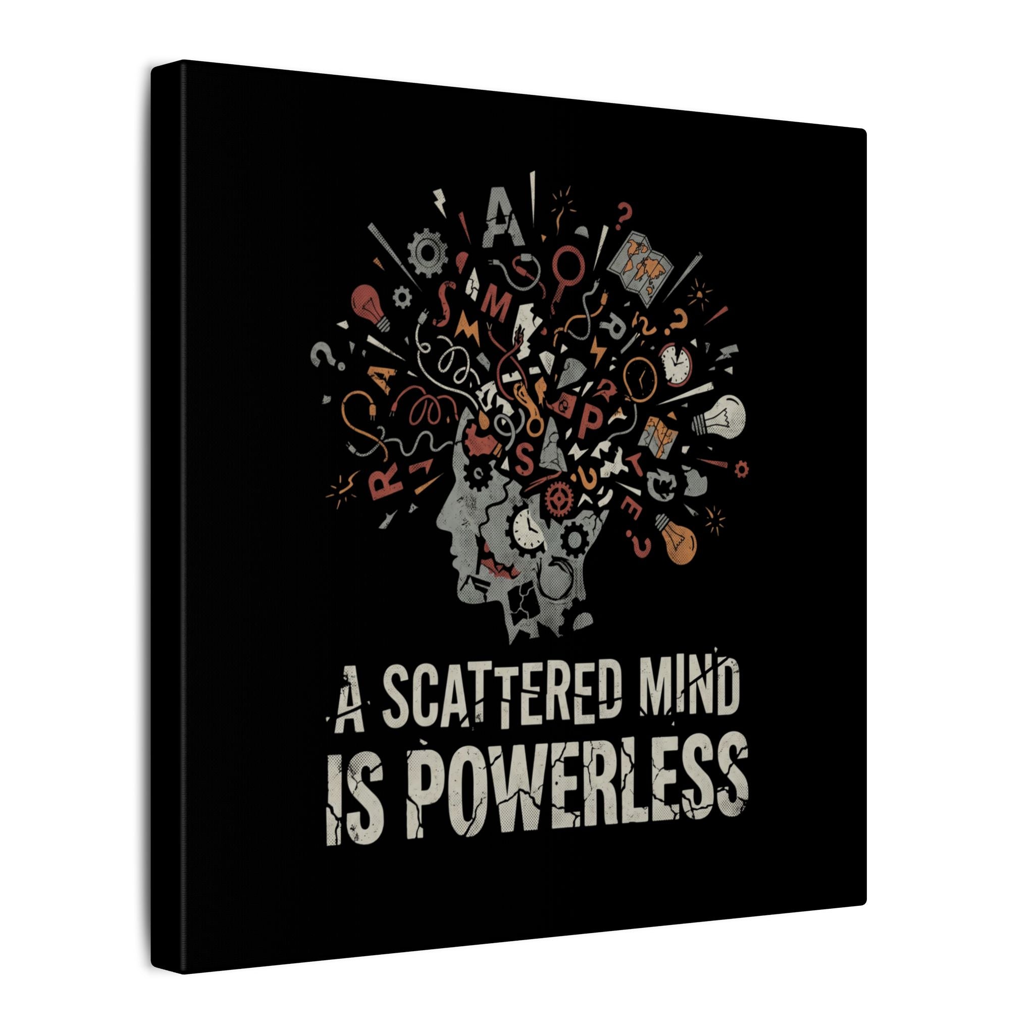 SCATTERMIND | Matte Canvas, Stretched, 0.75" (Multi-Size)