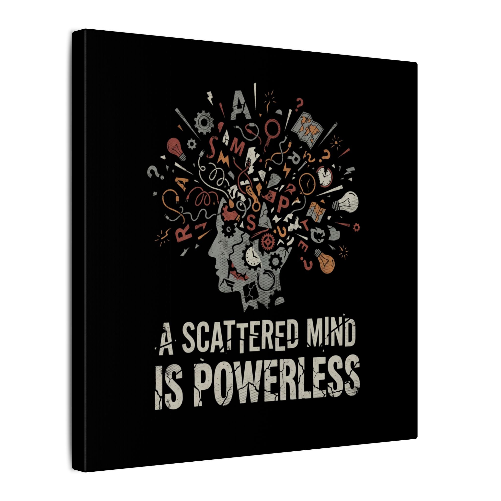 SCATTERMIND | Matte Canvas, Stretched, 0.75" (Multi-Size)