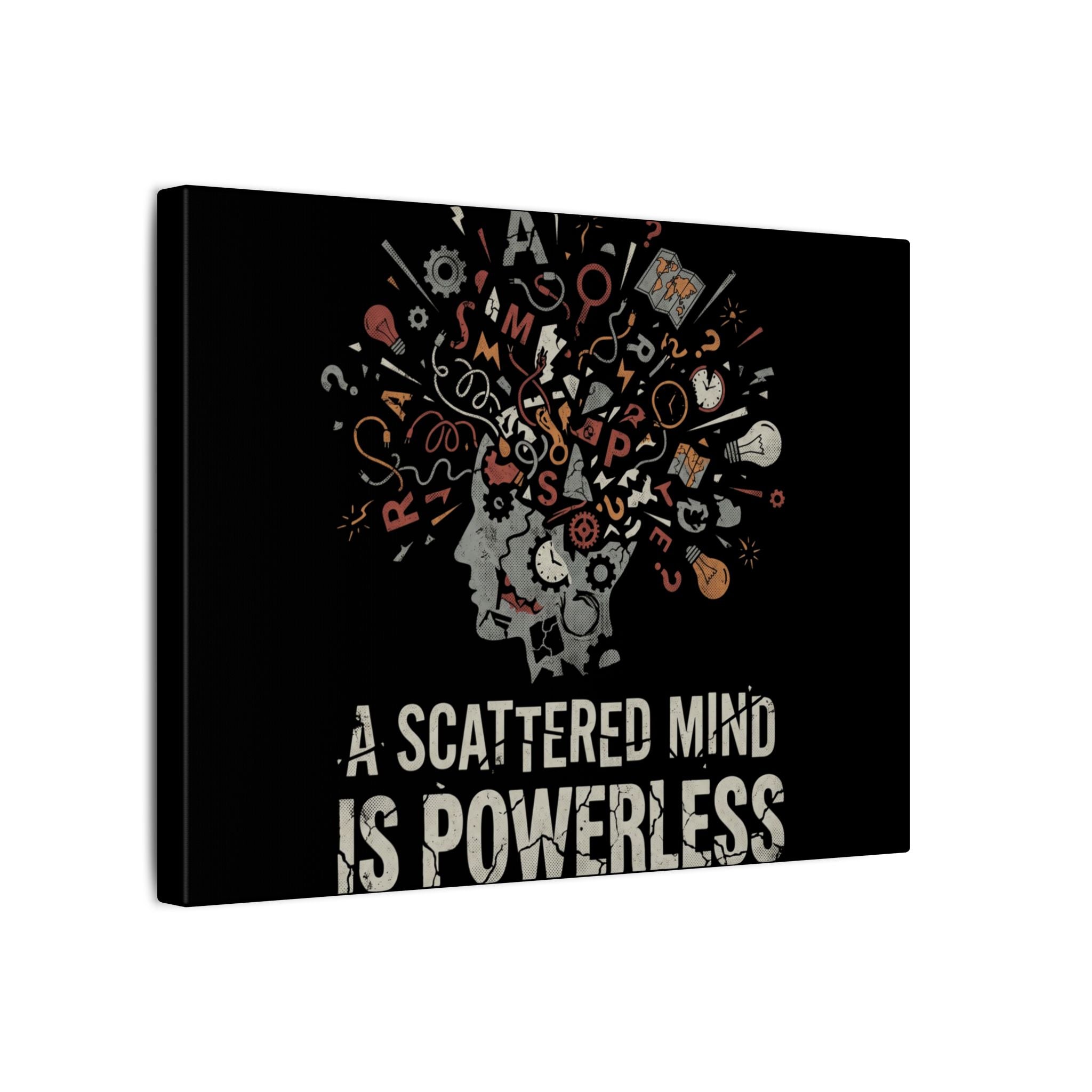 SCATTERMIND | Matte Canvas, Stretched, 0.75" (Multi-Size)